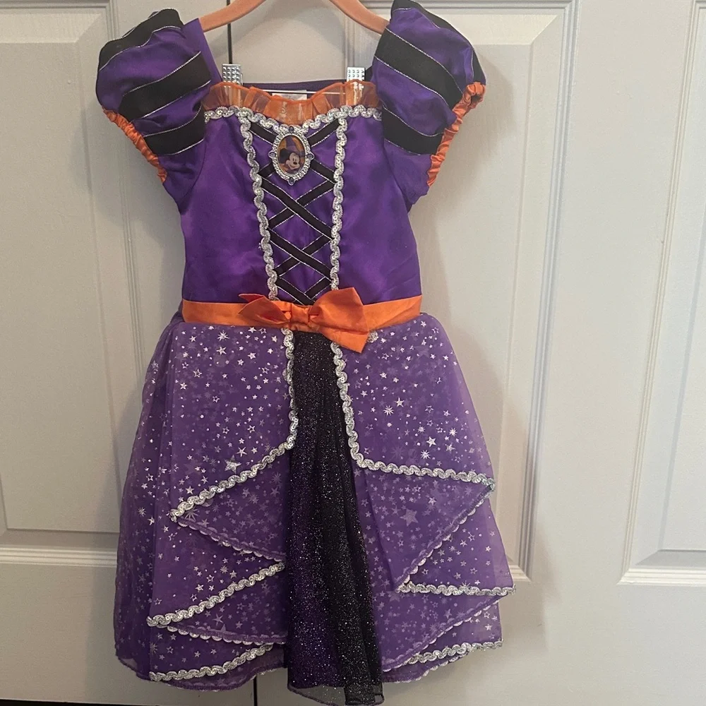 Disney Minnie Mouse Witch Kids Costume - Picture 3 of 5